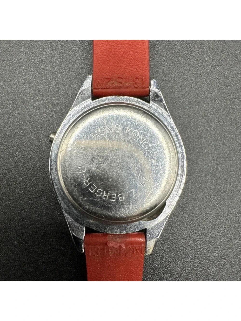 Vintage 1980s Cabbage Patch Kid Watch With Red Band - Untested- Needs A Battery